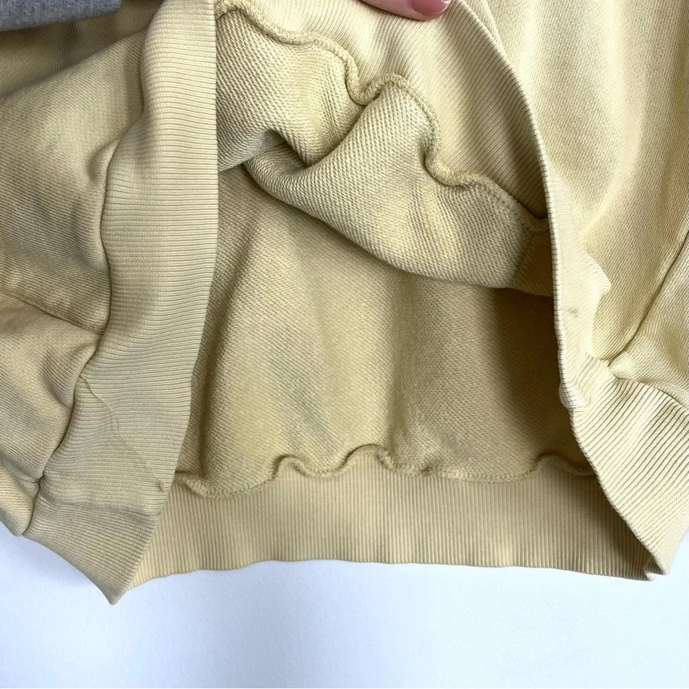 Zara Pale Yellow Men’s Hoodie - Picture 6 of 7